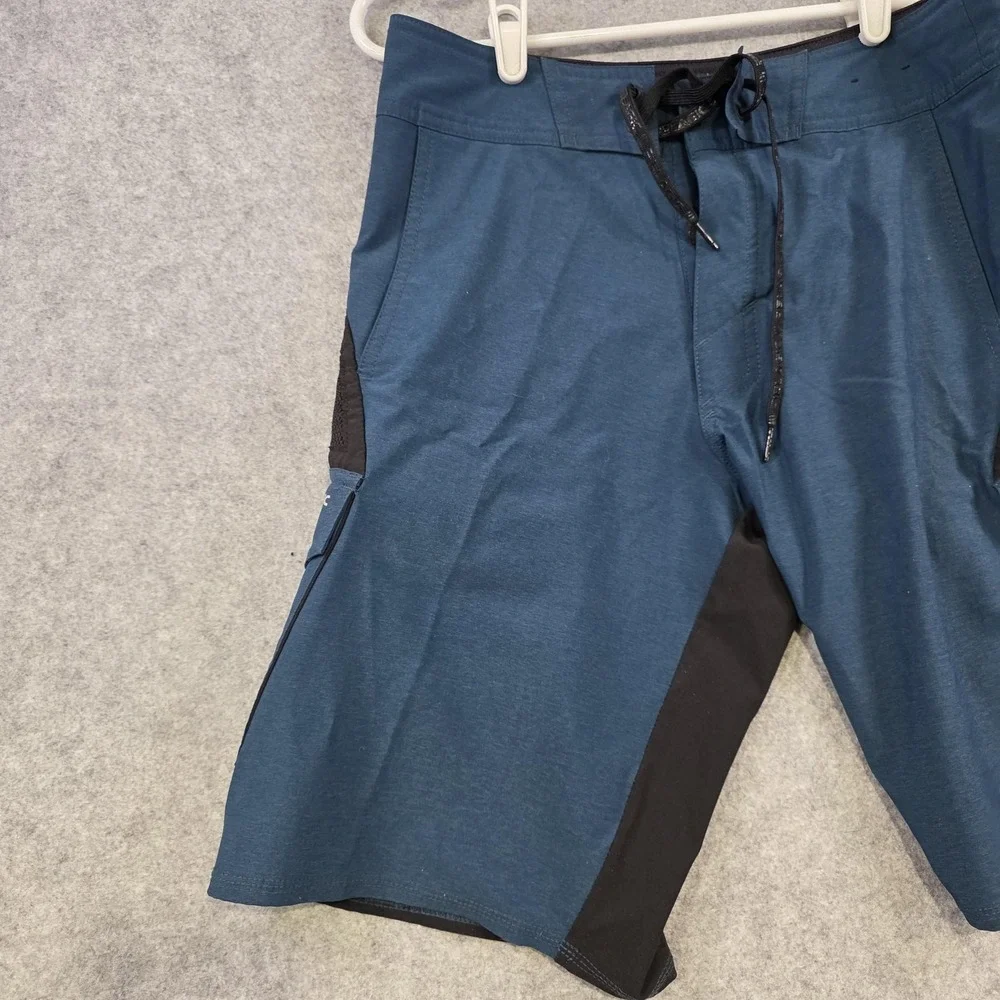 Pelagic Swim Trunks Mens 30 Blue FX 90‎ Tactical Board Shorts Offshore Fishing